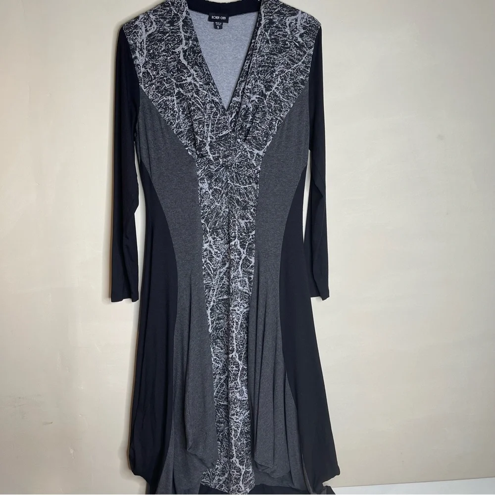 Ronen Chen maxi dress made in Israel size 5=14 - Picture 2 of 11